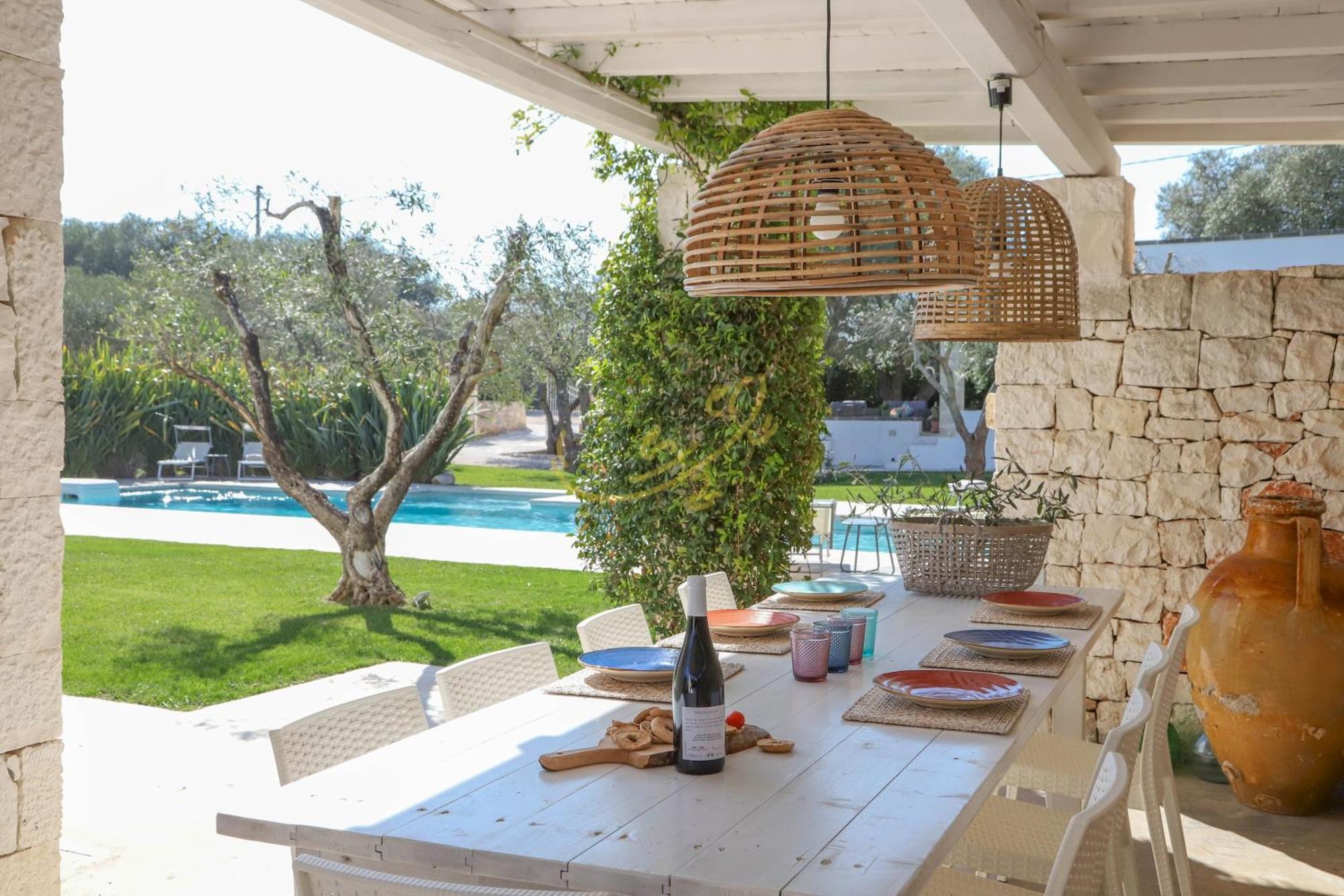 Villa Td Dimora Del Giglio With Organic Garden With Pool à Ostuni Extérieur photo